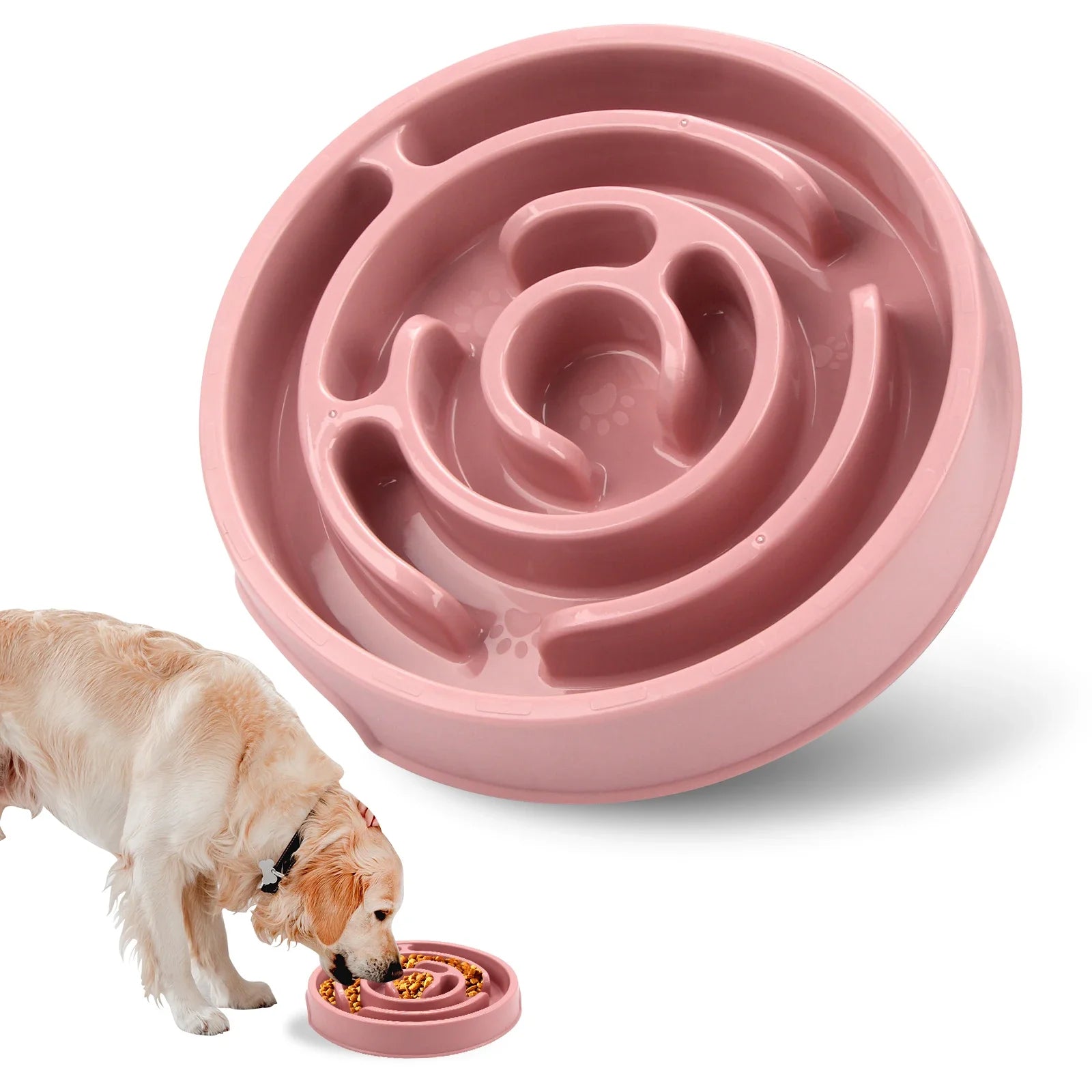 Slow Feeding Pet Food Bowl